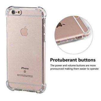 Case Anti Shock / Anti Crack for iPhone 5 / 5S - Belakang Acrilic Keras - Pinggir Silicone Soft - Clear