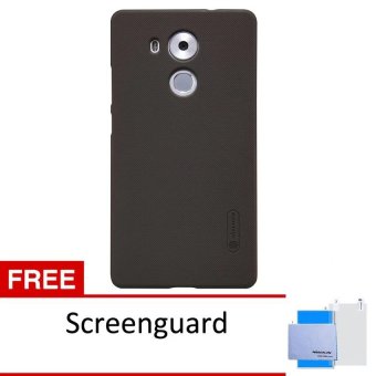 Nillkin Untuk Huawei Ascend Mate 8 Super Frosted Shield Hard Case Original Coklat - Gratis Screen Guard
