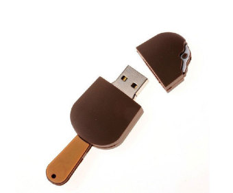 niceEshop 8GB Novelty Ice Cream USB Flash Drive Memory Stick,Coffee