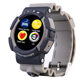 Cognos Onix Smartwatch A10 - Heart Beat Sensor - Abu-Abu