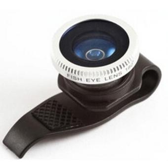Lesung Clip Filter Fisheye Lens No 7 for iPhone 4/4s/5/5s - LX-P007 (Black)