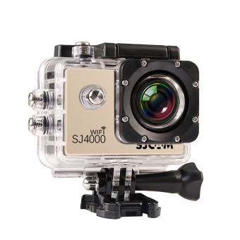 SJCAM Original SJ4000 WiFi Version Full HD 1080P 12MP ActionCamera30m Waterproof Sports DV (Gold)