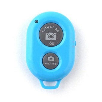 Jetting Buy Bluetooth Remote Control Nirkabel Rana Kamera Biru