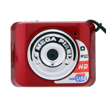 X3 Digital Camera Portable Ultra Mini DV HD High Denifition DigitalCamera Mini DV Support 32GB TF Card with Mic Sports DV - Intl