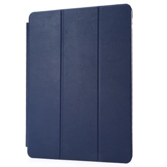 TimeZone Ultra Slim Wake Sleep Leather Smart Cover Case with Stand Function for iPad Pro (Blue)