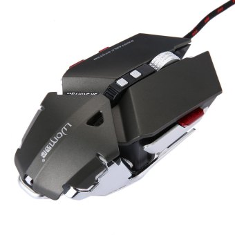 LUOM G50 Wired Programmable 10 Buttons Professional Optical Mechanical Gaming Mouse