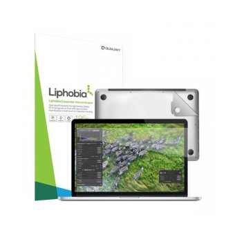 Gilrajavy Liphobia Macbook Pro letina13 SET laptop screen protector and surface film KIT full shield anti-fingerprint