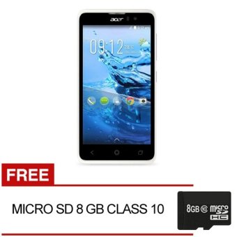 Acer Liquid Z520 - 8GB - Putih + Bonus Micro SD 8GB