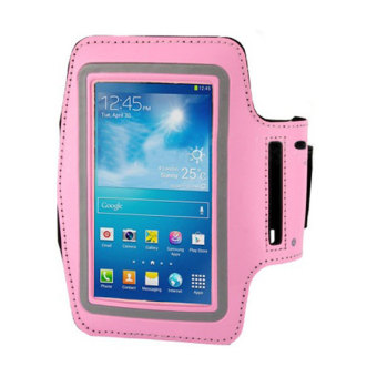 Fantasy Waterproof Sports Running Armband Leather Case (Pink) - intl