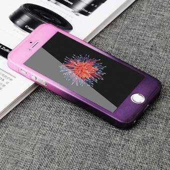 360 Case Full Body Coverage Coque Phone Cases for iPhone 5 5s SE Hard PC Protective Ultra thin Grind arenaceous Phone Cover+ Free Clear Screen Film - intl