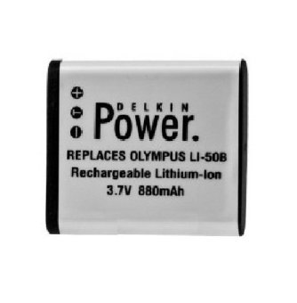 Delkin Devices Battery LI50B for Olympus