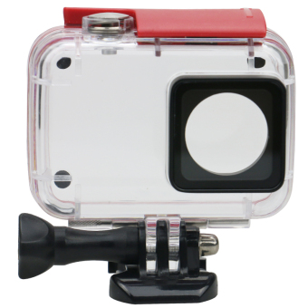 Lantoo NEW Diving 45m Waterproof Case for Xiaomi Xiaoyi YI Sports Camera II 2 Case Xiaomi YI 4K Action Camera 2 Protective Housing(Red)