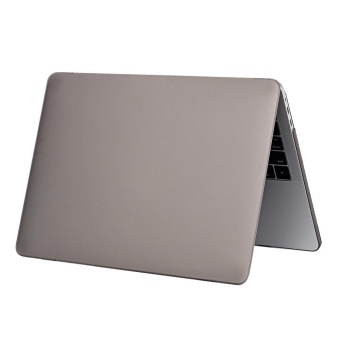 Fashion Portable Scrubs Protection Case Impact Resistance Shockproof Non-slip Laptop Cover Shell for 15inches MacBook Pro 2016 New Version A1707 Gray - intl