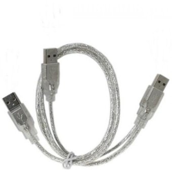USB Kabel to USB / USB Cabang - Putih