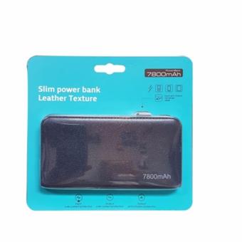 Bcare Power Bank Slim Leather 7800 Mah Original -Hitam