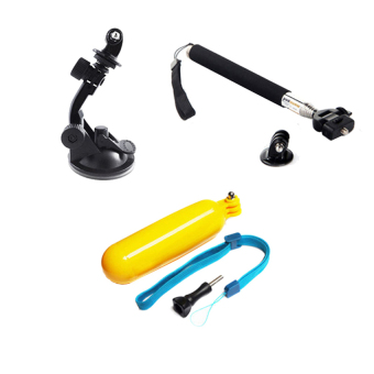 GAKTAI Suction Cup Floating Mount Monopod Accessories for GoPro Hero 1 2 3 3+ 4 Camera