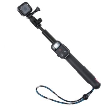 TMC 19-39 inch Smart Pole Extendable Handheld Grip for GoPro HERO4 Session /4 /3+ /3 /2 /1, Xiaoyi Camera (Black) - Intl
