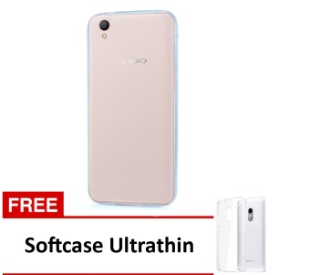 Ultrathin Softcase Untuk Oppo F1 S Plus - Clear + Free Softcase Ultrathin