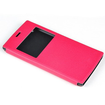 Moonar PU Flip Leather Protective Cover for UMI Zero (Pink)