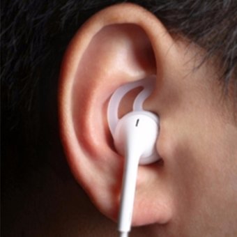 Earphone Cover Tips Hook For Airpods Anti-Slip Soft Silicone - intl