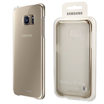 Samsung Clear Cover Galaxy S7 Edge Original G935 - Gold