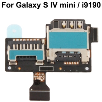 High Quality Card Flex Cable for Samsung Galaxy S IV mini / i9190 / i9195