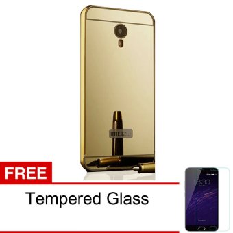 Peonia Mirror Backcase with Metal Aluminium Bumper for Meizu M2 5 0 inch .