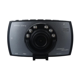 2.7\" HD 1080P Dual Lens Vehicle Car DVR Camera Video Recorder Dash Cam G-Sensor Night Vision HDMI - intl