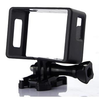 Plastic Side Frame for SJCAM SJ4000 Action Camera - Black