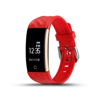 Abusun S2 dynamic heart rate monitoring high-value sleep exercise step smart alert smart bracelet - intl