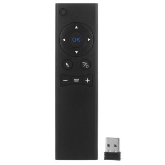 JUSHENG MX6 Portable 2.4G Wireless Remote Control Air Mouse Wireless Voice Remote Controller with USB 2.0 Receiver Adapter for Smart TV Android TV Box Mini PC HTPC - intl