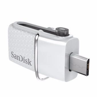 SanDisk Ultra FlashDisk Dual Drive OTG 32GB 150MB/s USB 3.0 For Android - Putih