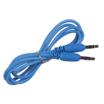 niceEshop 1m Light Blue 3.5MM Male To 3.5MM Male Auxiliary Stereo Audio Cable For iPod MP3 MP4 CD