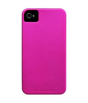 Case-Mate iPhone 4/4S Barely There - Pink (Rubber)