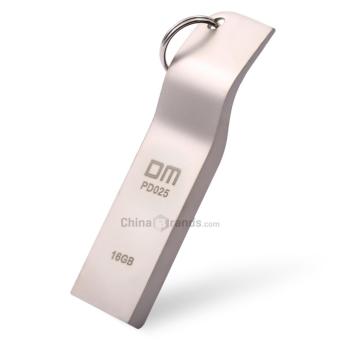 DM PD025 Metal 16GB USB 2.0 Portable Storage Flash Drive Pen Stick Thumb Memory U Disk - intl