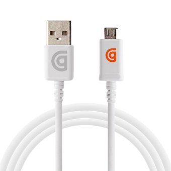 Griffin Cable Lighting Safe Charge and Speed Data 2 in 1 For Infinix Hot 3 - White