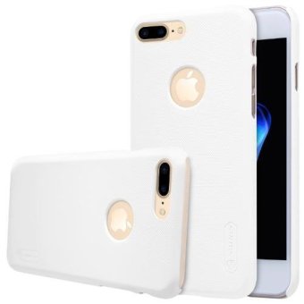 Nillkin Original Super Hard Case Frosted Shield For Iphone 7 Plus - Putih + Free Screen Protector(White)