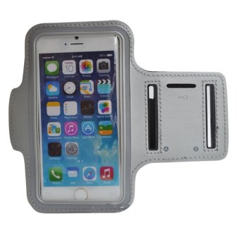 Cocotina 5.5'' Sports Jogger Armband Arm Holder Phone Storage Case For iPhone 6 Plus / 6S Plus – Grey