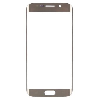 iPartsBuy Front Screen Outer Glass Lens for Samsung Galaxy S6 edge / G925(Gold)