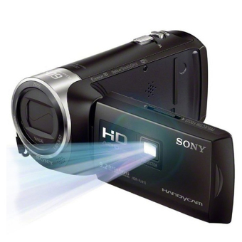 Handycam Sony HDR-PJ410 HD with Built-in Projector - 9.2 MP - Hitam
