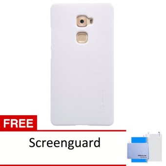 Nillkin Frosted Shield Hard Case untuk Huawei Mate S - Putih + Gratis Screen Protector Nillkin