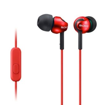 Sony MDR-EX110AP Earbud Headset - Merah
