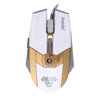 X4 4000DPI LED USB Mice Optical Wired Gaming Mouse - intl