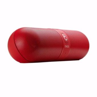 Speaker Portable Bluetooth Beats Pill By Dr Dre - Merah