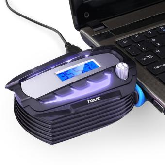 HAVIT HV-F2061 Mini LED USB Vacuum Turbine Air Extracting Cooling Fan Cooler
