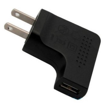 ZTE USB Power AC Adapter Chinese Plug 5V 7mA for Modem / Smartphone / Tablet PC - HW-050100B1W - Black