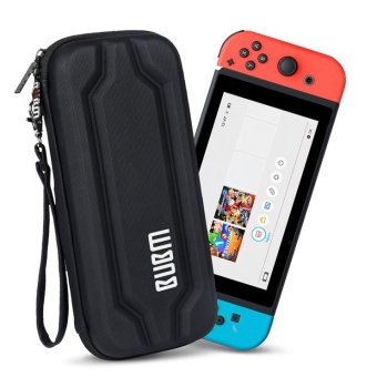 BUBM EVA Hard Carrying Case Zip Sleeve for Nintendo Switch Console & Accessories - Black - intl