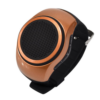 B20 Portable Wireless Bluetooth Watch Speaker (Gold)