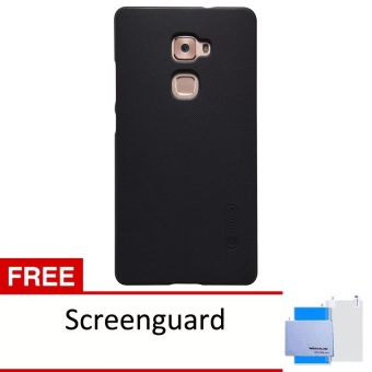 Nillkin Frosted Shield Hard Case untuk Huawei Mate S - Hitam + Gratis Screen Protector Nillkin