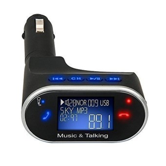 Babanesia Car Bluetooth Handsfree Kit MP3 BT630 - Hitam